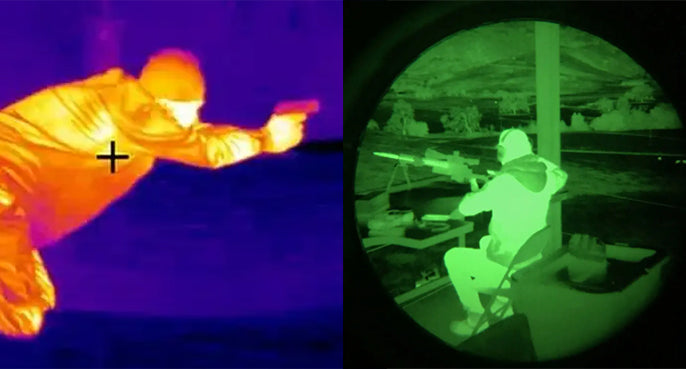 difference between imager and night vision