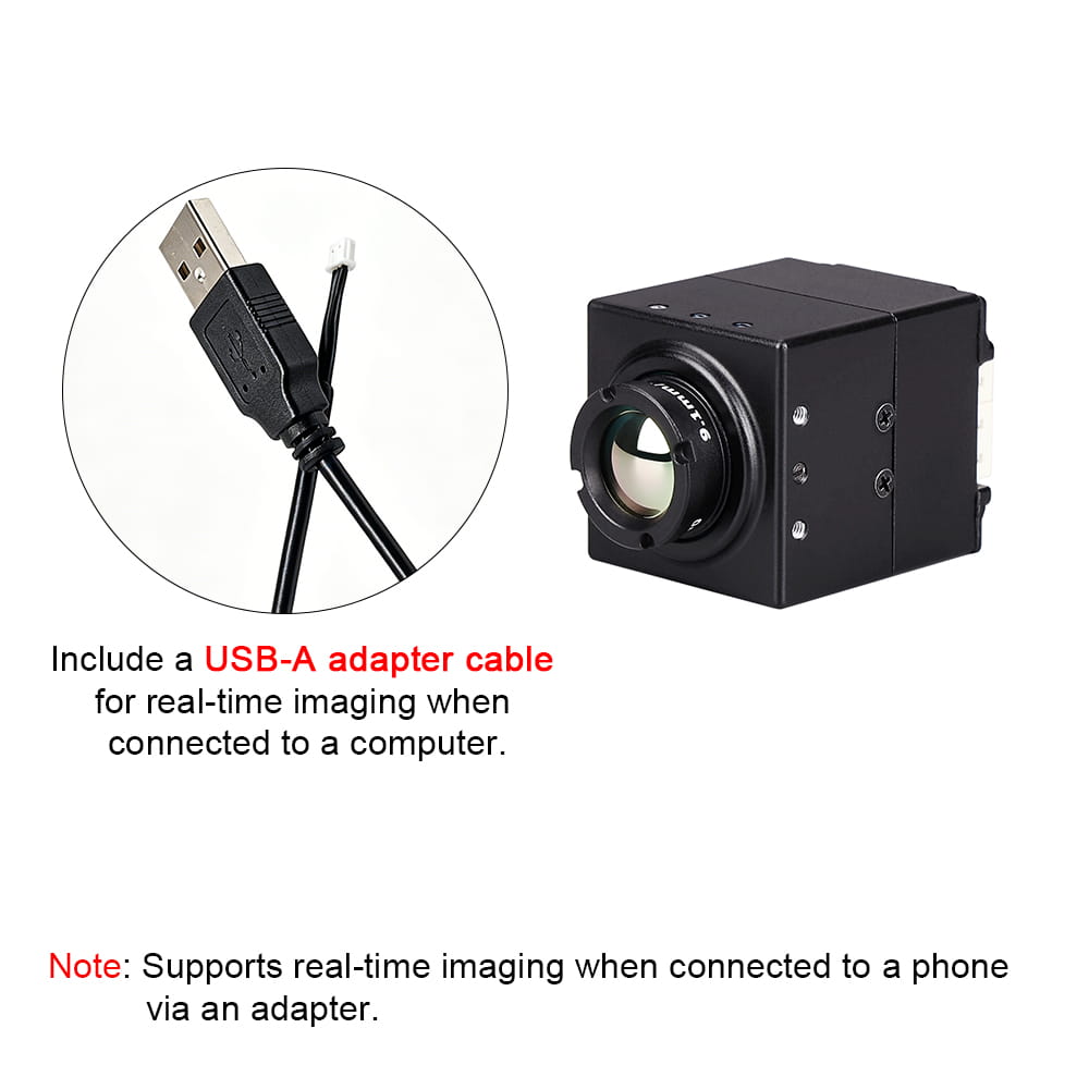 Uncooled LWIR USB Mini 640×512 Thermal Imaging Camera Core Module