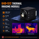 Uncooled LWIR USB Mini 640×512 Thermal Imaging Camera Core Module