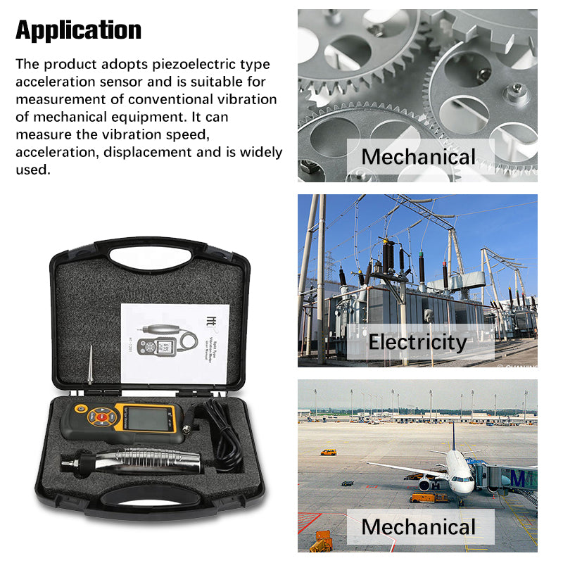 HT-1201 Split Type Vibrometer