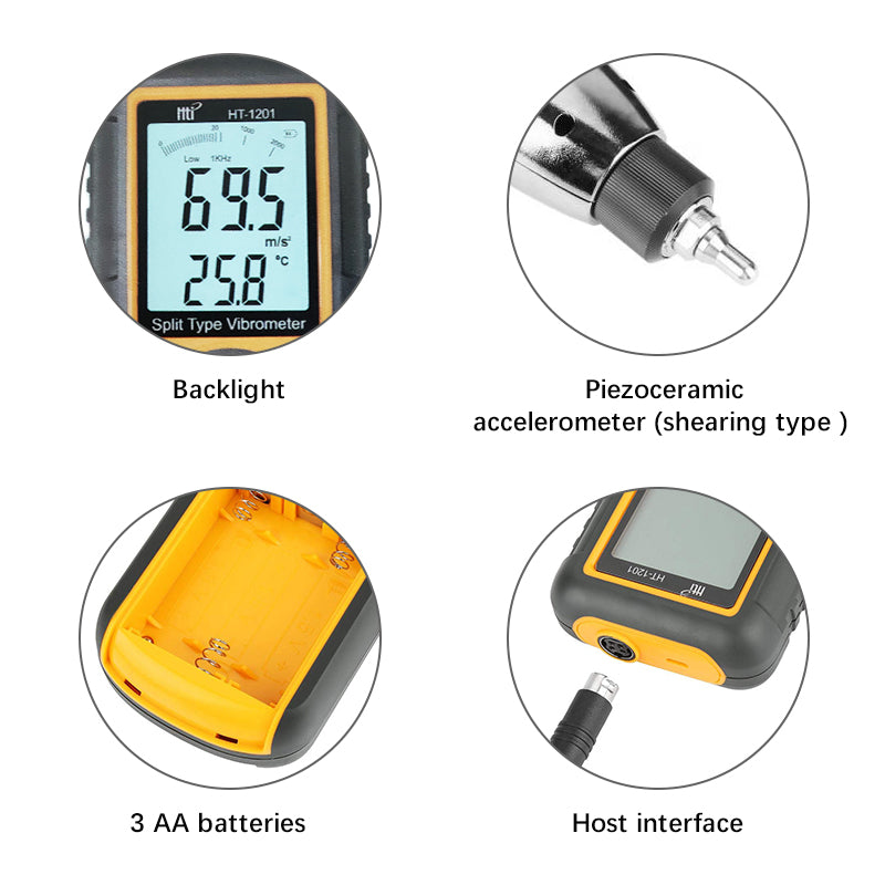HT-1201 Split Type Vibrometer