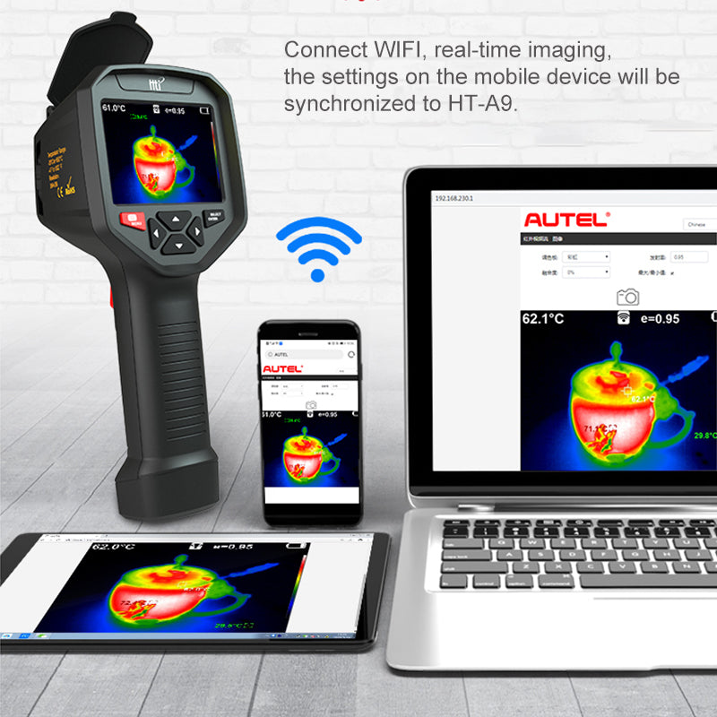 HT-A10 Thermal Imager（256×192） with WIFI