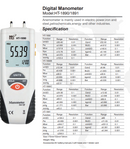 HT 1890 Manometer