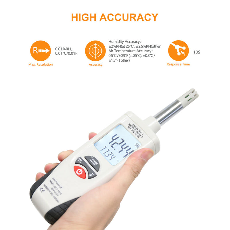 Hti Instrument HTI HT 350 Temperature And Humidity - Syariftama